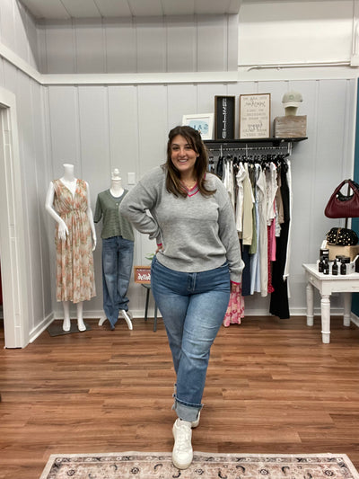 Birdie V Neck Sweater