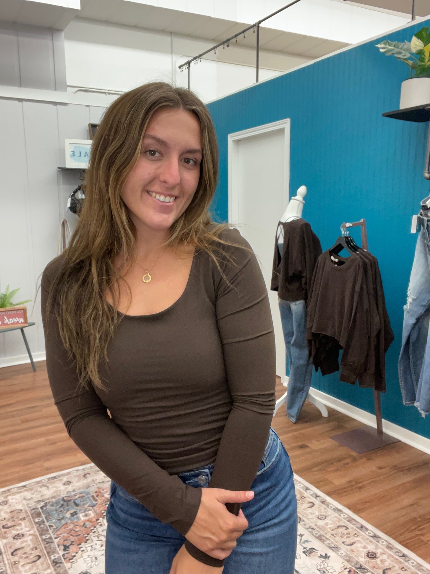Remi Butter Soft Long Sleeve Scoopneck