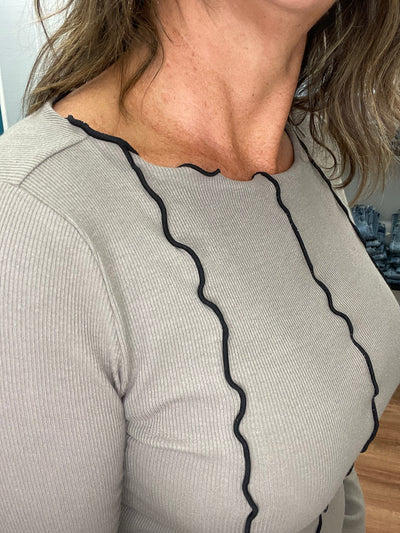 Skye Seam Detail Top