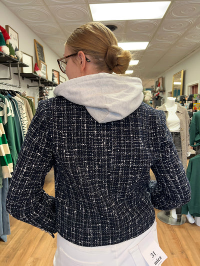 Annabel Tweed Hoodie Jacket