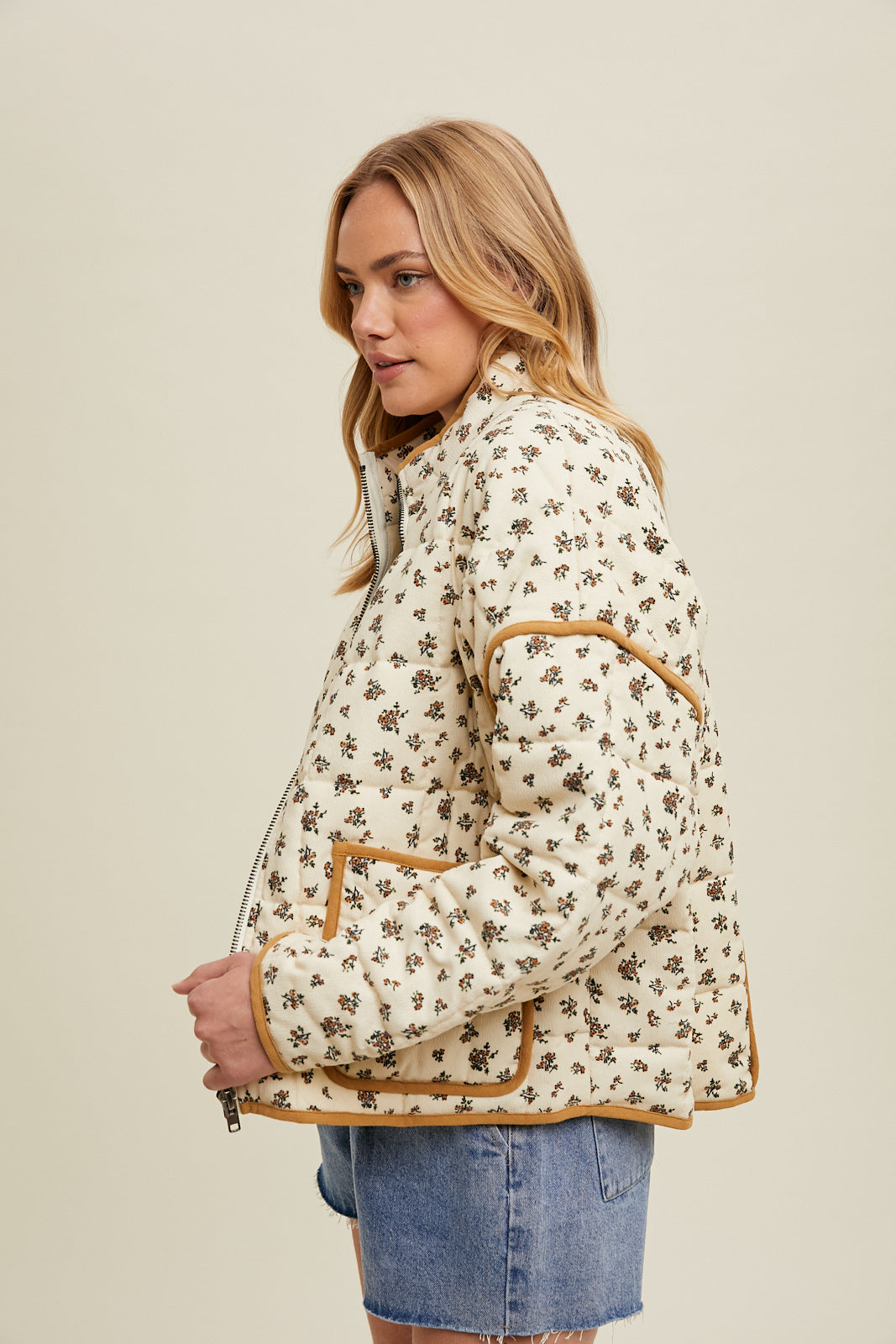 Stella Floral Quilted Jacket