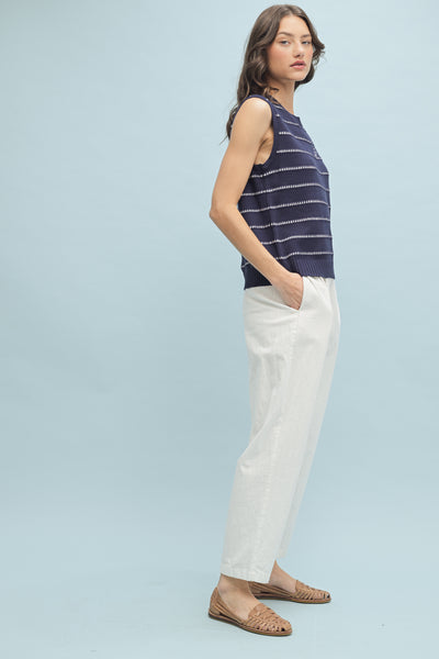 Sails Up Anchor Sweater Tank