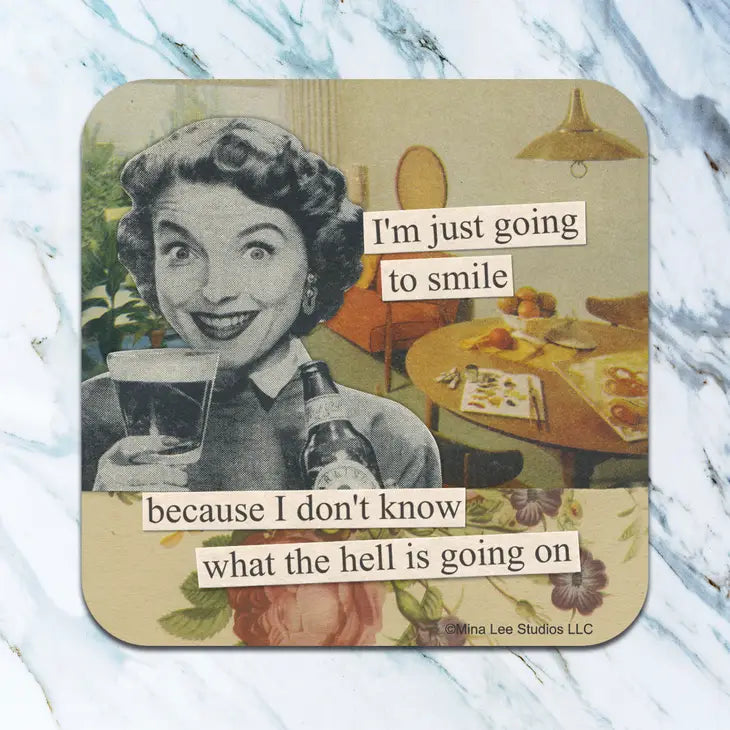Witty Neoprene Drink Coasters