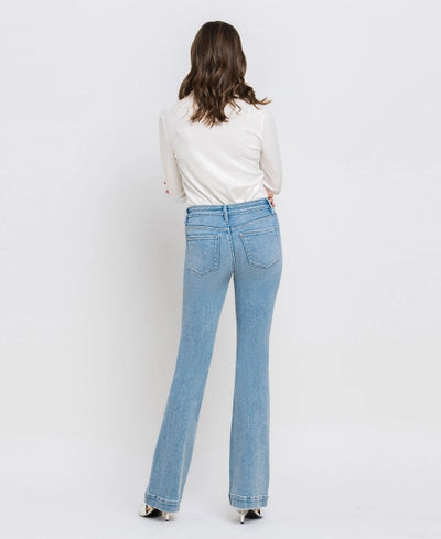 Topeka Mid Rise Bootcut Demim