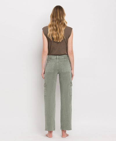 Culver High Rise Cargo Denim