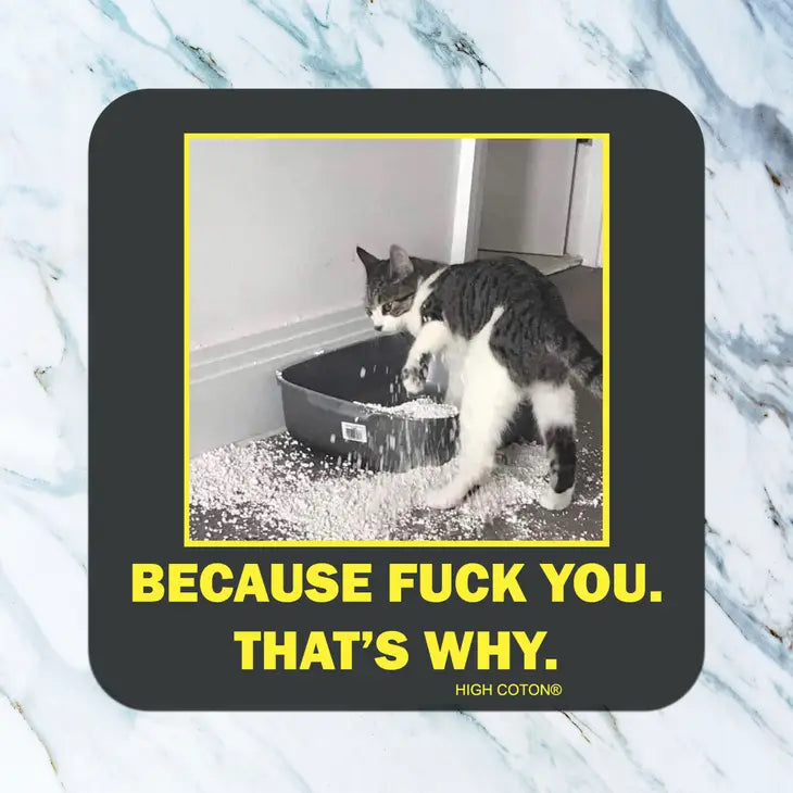 Witty Neoprene Drink Coasters