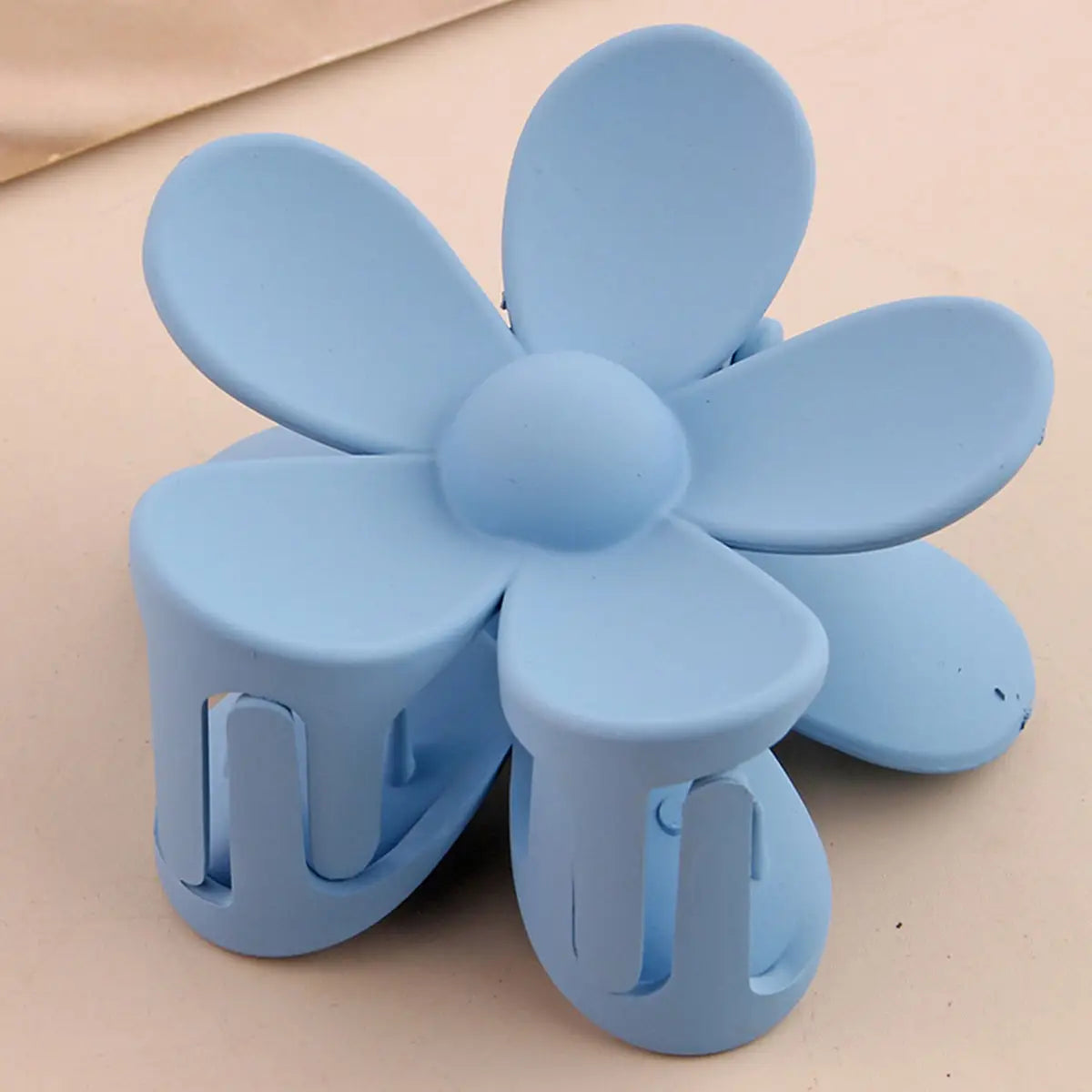 Matte Flower Hair Claw Clip