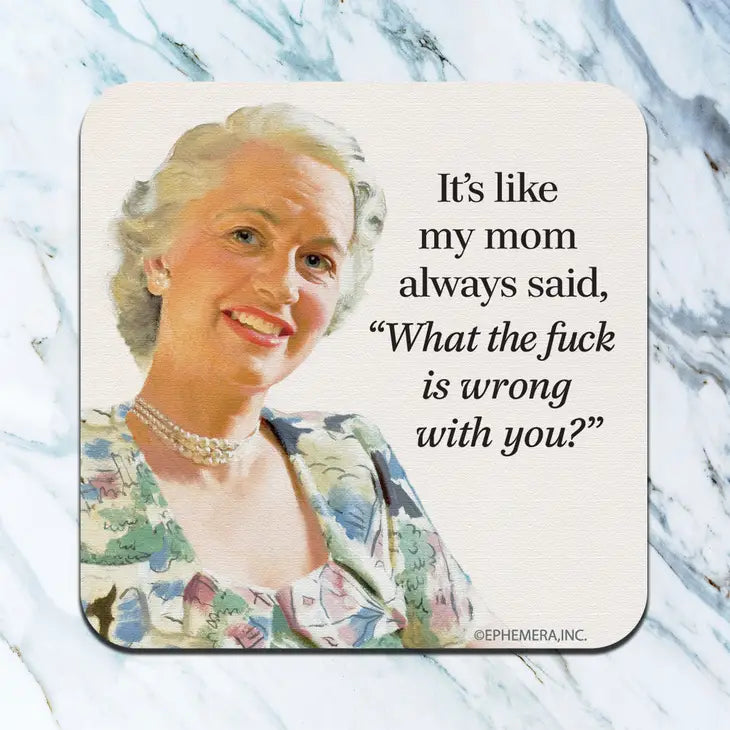 Witty Neoprene Drink Coasters