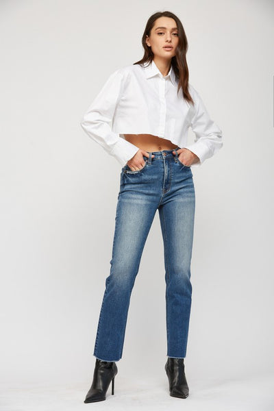St. Louis Super High Straight Denim