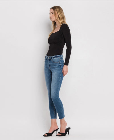 Toledo Mid Rise Cropped Skinny