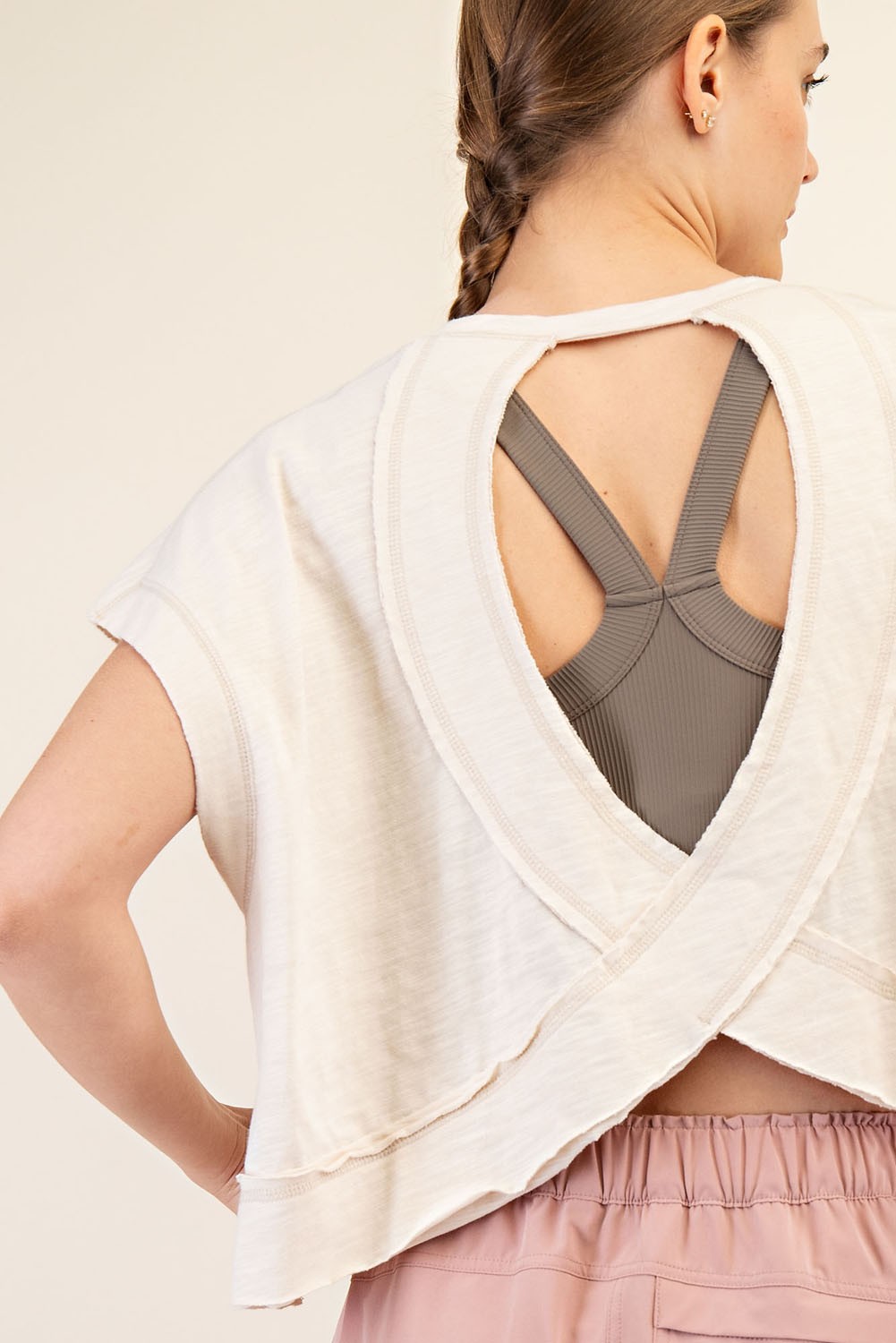 Ireland Oversized Cotton Slub Tee