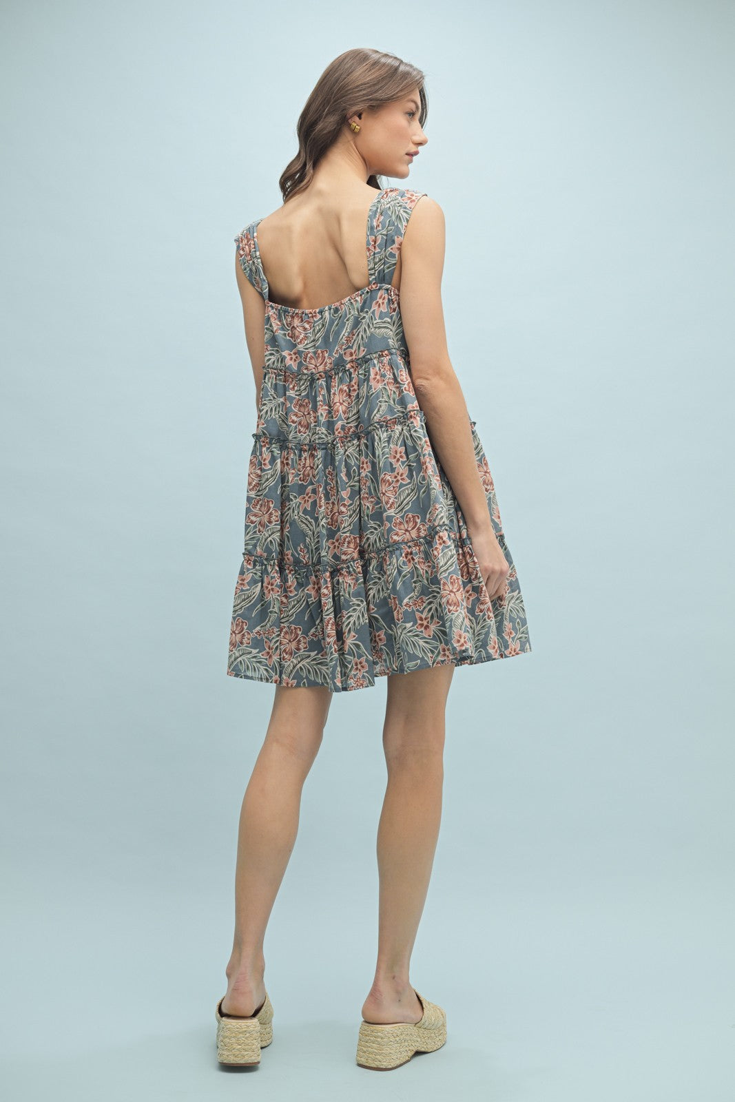 Ainsley Tiered Mini Dress