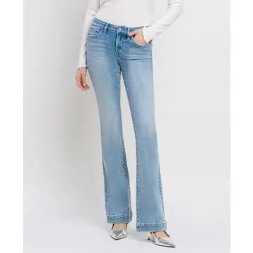 Topeka Mid Rise Bootcut Demim