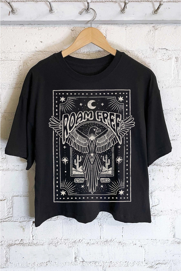 Roam Free Bird Graphic Tee