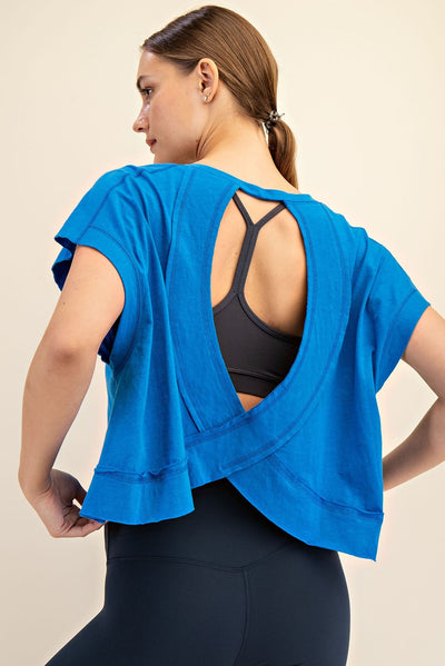Ireland Oversized Cotton Slub Tee