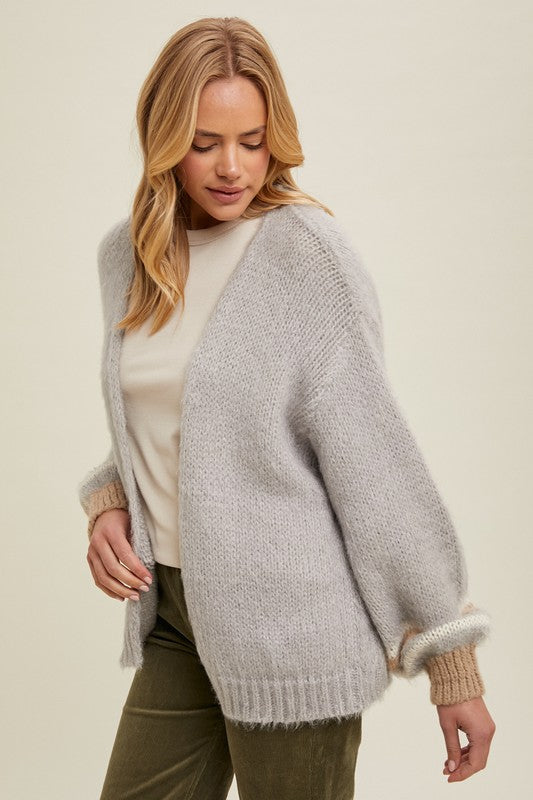 Boone Open Front Cardigan