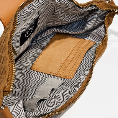 Selena Suede Flap Crossbody Handbag