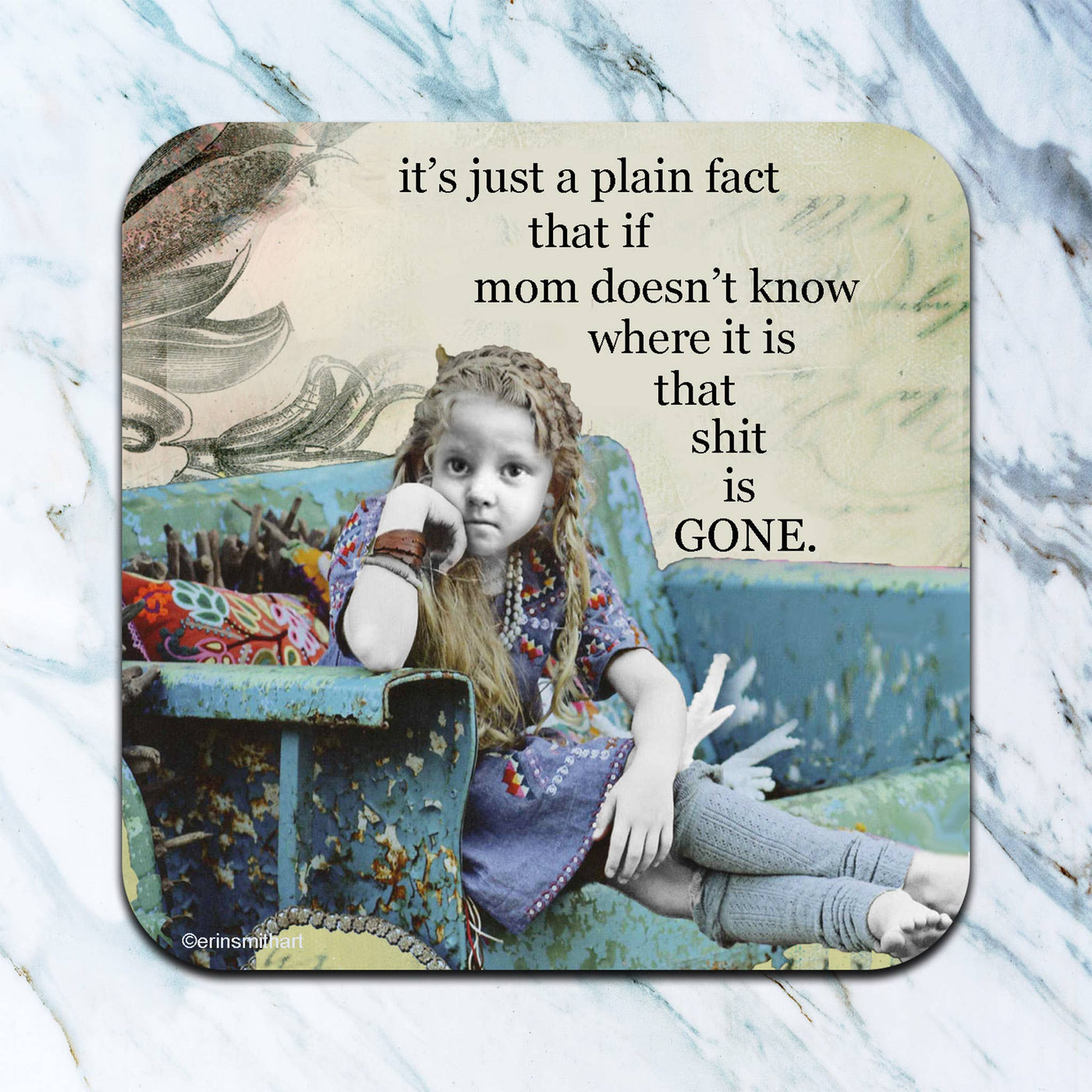 Witty Neoprene Drink Coasters