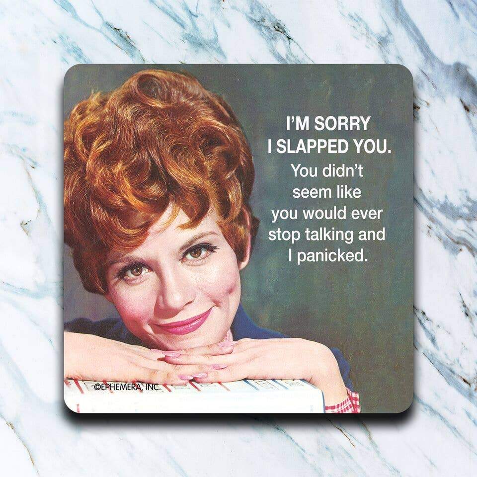 Witty Neoprene Drink Coasters