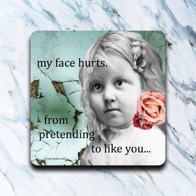 Witty Neoprene Drink Coasters