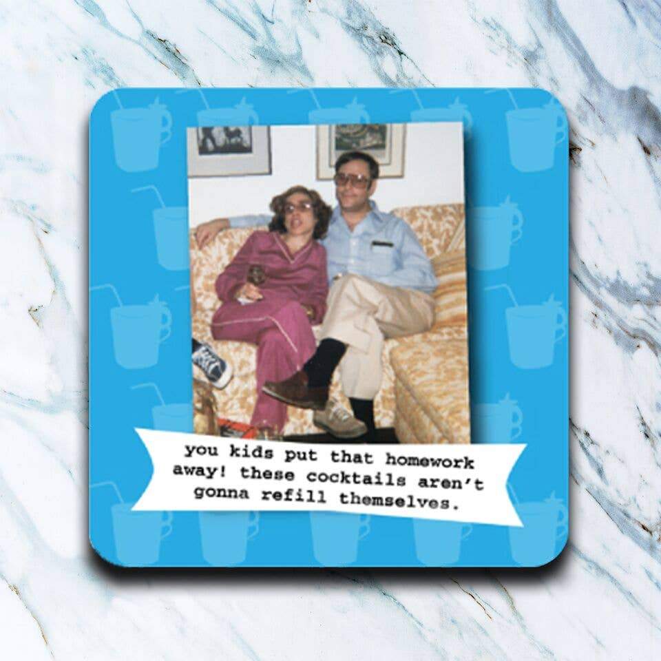 Witty Neoprene Drink Coasters
