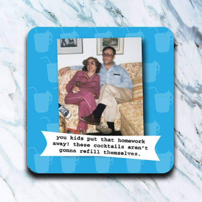 Witty Neoprene Drink Coasters