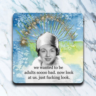 Witty Neoprene Drink Coasters