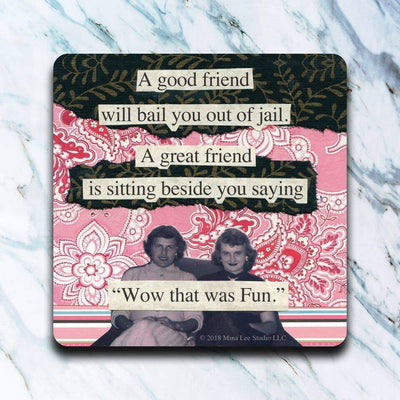 Witty Neoprene Drink Coasters