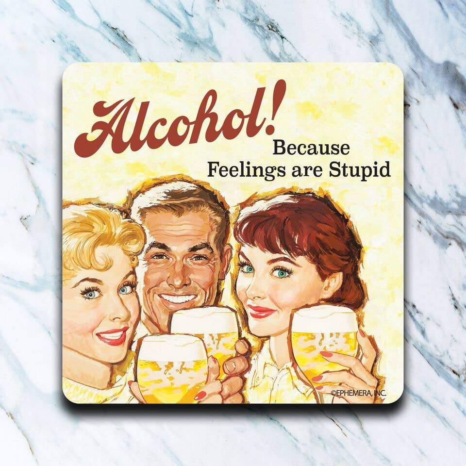 Witty Neoprene Drink Coasters