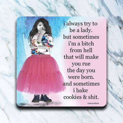 Witty Neoprene Drink Coasters