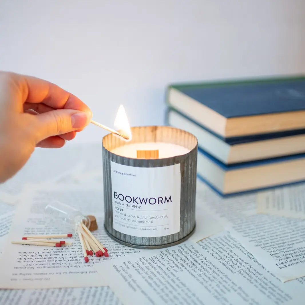 Wood Wick Rustic Farmhouse Soy Candle 10 oz.