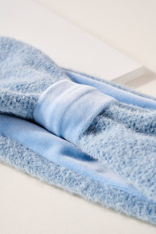 Solid Bow Tie Headband