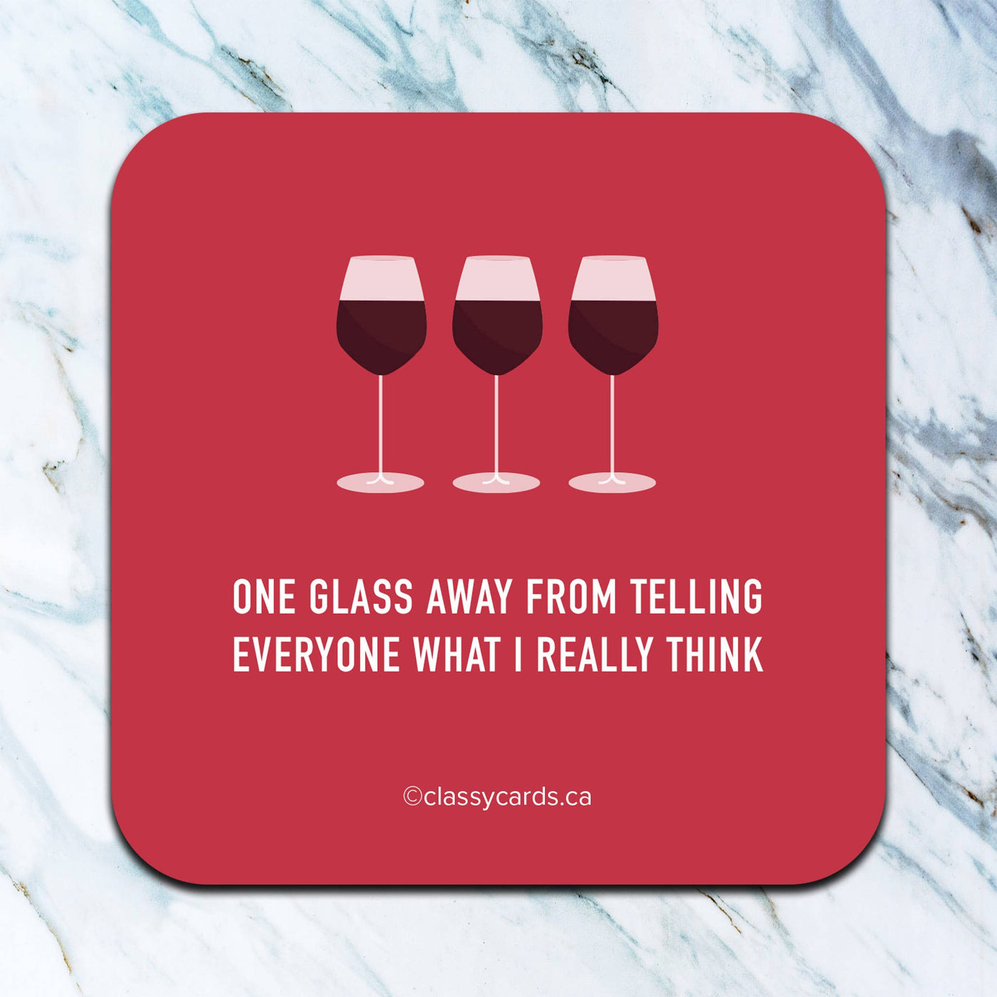 Witty Neoprene Drink Coasters