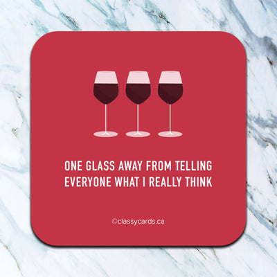 Witty Neoprene Drink Coasters