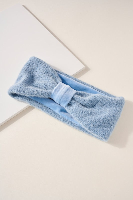 Solid Bow Tie Headband