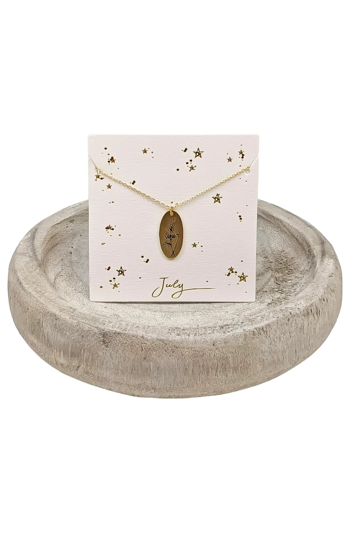 Birth Flower Necklace