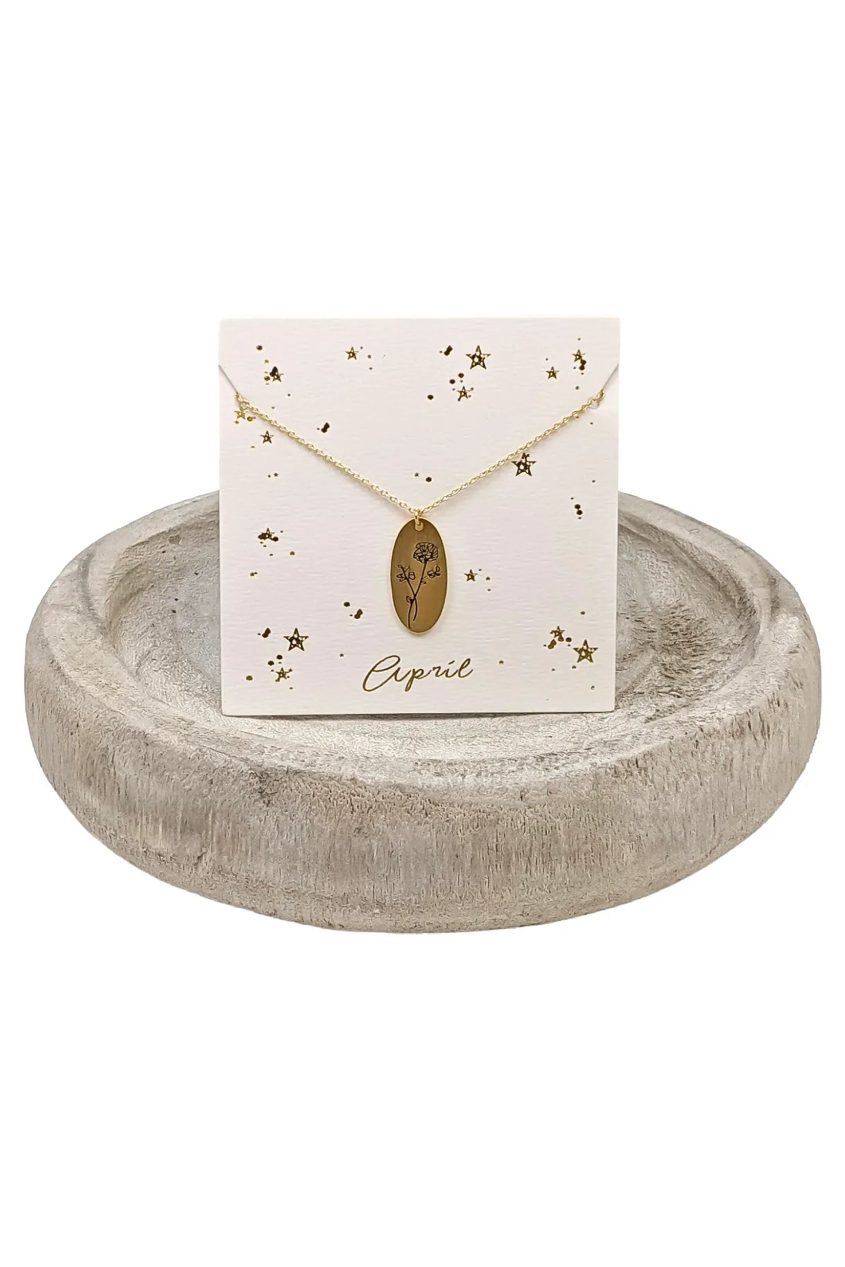 Birth Flower Necklace