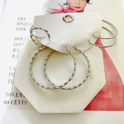 Twisted Tessa Hoop Set
