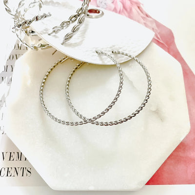 Twisted Tessa Hoop Set