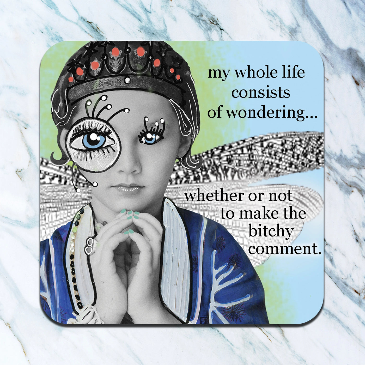 Witty Neoprene Drink Coasters