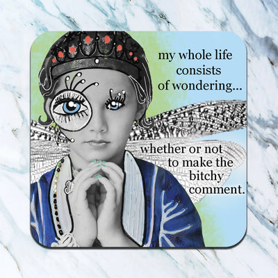 Witty Neoprene Drink Coasters