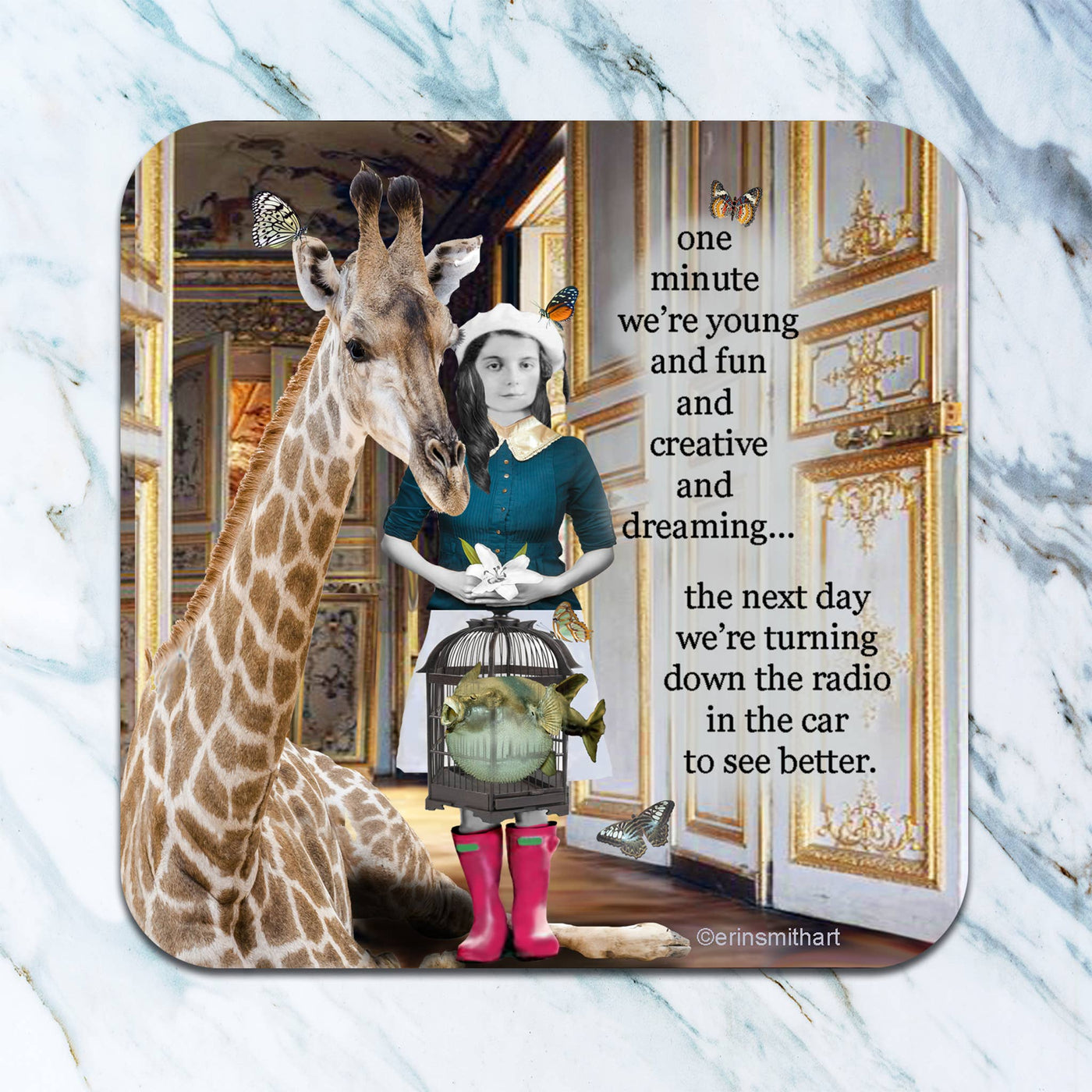 Witty Neoprene Drink Coasters