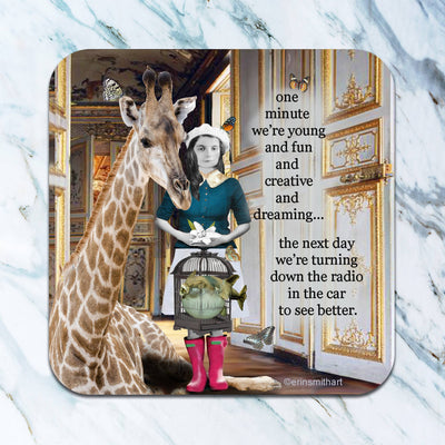 Witty Neoprene Drink Coasters