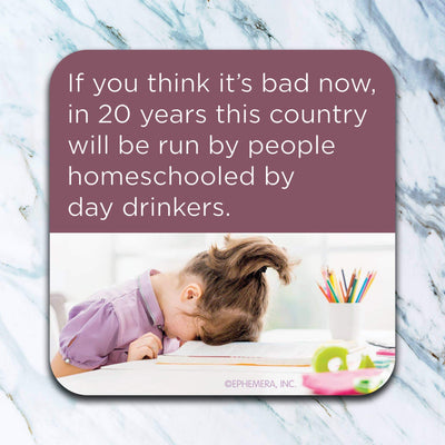 Witty Neoprene Drink Coasters