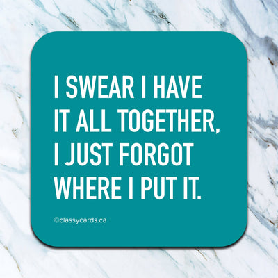 Witty Neoprene Drink Coasters