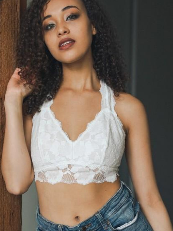 Strappy Back Clasp Bralette
